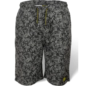 Black cat koupací kraťasy beach shorts - velikost m