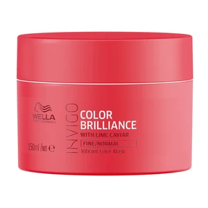 Maska pre jemné až normálne farbené vlasy Wella Invigo Color Brilliance Fine / Normal - 150 ml (81648687) + DARČEK ZADARMO