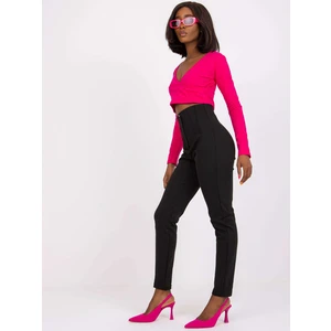 Black high-waisted leggings from Severina RUE PARIS