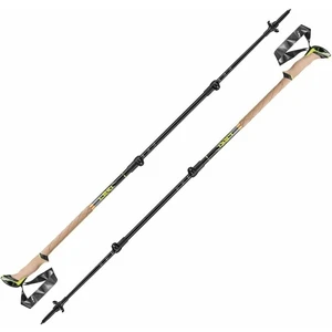 Leki Sherpa Trekingové palice 110 - 145 cm Dark Anthracite/Copper/Neon Yellow