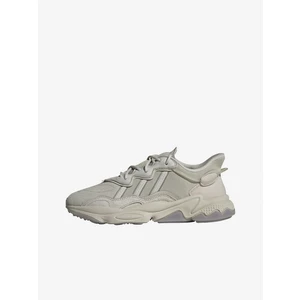 Light Grey Women's Suede Shoes adidas Originals Ozweego - Women