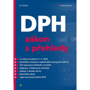 DPH - zákon s přehledy -- se všemi novelami k 1. 9. 2020 [E-kniha]