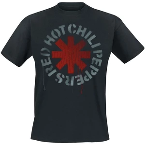 Red Hot Chili Peppers Tričko Stencil Čierna M