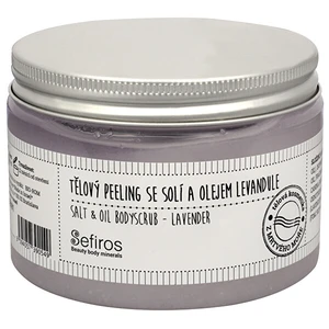 Sefiros Tělový peeling se solí a olejem Levandule (Salt & Oil Bodyscrub) 300 ml