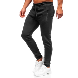 Pantaloni de training negri Bolf 2165