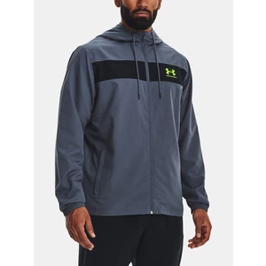 Under Armour UA Sportstyle Windbreaker Bunda Šedá