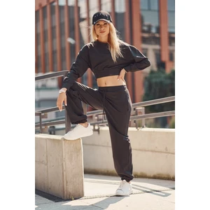 Women's black tracksuit