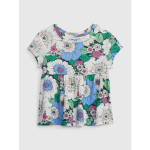 GAP Children's Flowered T-shirt - Girls