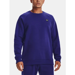 Under Armour UA Rival Fleece Crew-BLU Mikina Modrá