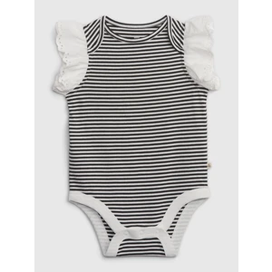 GAP Baby pruhované body s volánky - Holky