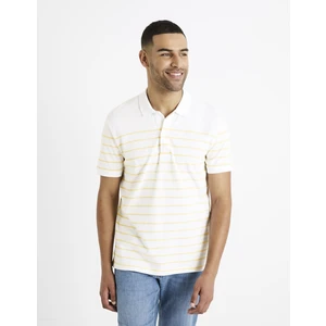 Celio Striped Polo T-Shirt Dedalton - Men