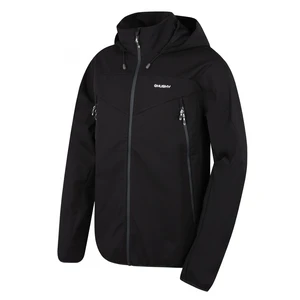 Husky Sonny M S, black Pánská softshell bunda