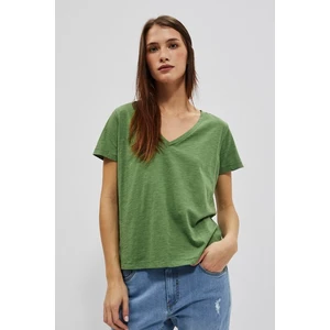 Women's T-shirt Moodo - green olive