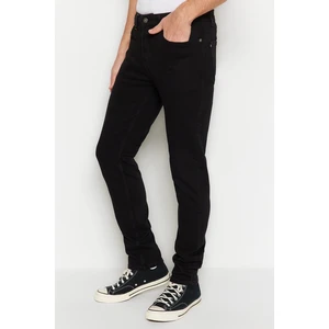 Trendyol Limited Edition Black Men's Premium Regular Fit Flexible Fabric Jeans.