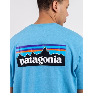 Patagonia M's P-6 Logo Responsibili-Tee Lago Blue S