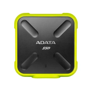 A-Data SSD SD700, 256GB, USB 3.2 - sebesség 440/430 MB/s (ASD700-256GU31-CYL), Yellow