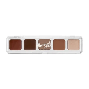 Barry M Mini Palette krémové tiene odtieň The Berries 5,1 g