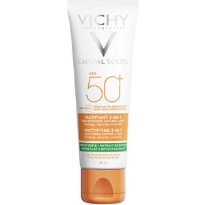 Vichy Capital Soleil Mattifying 3-in-1 ochranný matující krém na obličej SPF 50+ 50 ml