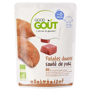 GOOD GOUT BIO Batáty s vepřovým masem 190 g