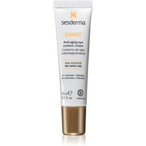 Sesderma Samay Anti-Aging Eye Contour Cream protivráskový očný krém redukujúci opuchy a tmavé kruhy 15 ml