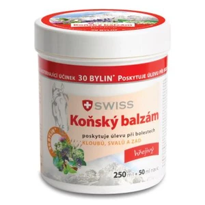 KONSKÝ BALZAM SWISS hrejivý250+50 ml zadarmo