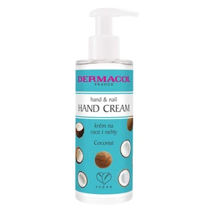 Dermacol Krém na ruky a nechty Kokos (Hand and Nail Cream) 150 ml