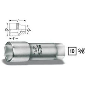 Hlavice na zapalovací svíčky 3/8", 18 mm, s magnetem - HAZET 880MGT-18