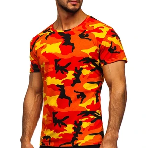 Tricou portocaliu army Bolf S807