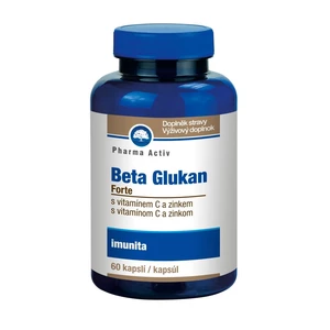 Pharma Activ BETA GLUKÁN Forte s vitamínom C a zinkom 60 cps