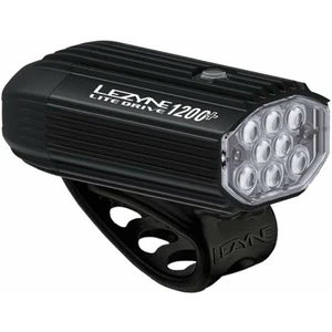 Lezyne Lite Drive 1200+ Front 1200 lm Negru satinat Față Lumini bicicletă