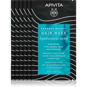 Apivita Express Beauty Hyaluronic Acid hydratačná maska na vlasy 20 ml