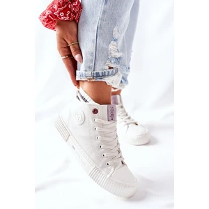 Women's Sneakers Cross Jeans High White II2R4022