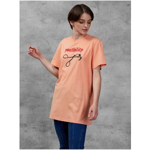 Apricot Women's Elongated T-Shirt Diesel - Women