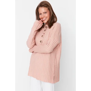 Trendyol Sweater - Pink - Relaxed fit