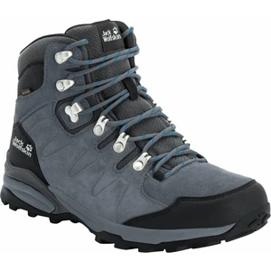 Jack Wolfskin Buty męskie trekkingowe Refugio Texapore Mid Grey/Black 44