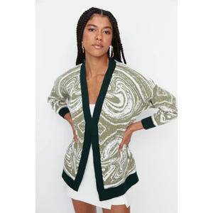 Trendyol Cardigan - Green - Regular fit