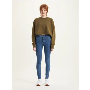 Levi's Modré dámské skinny fit džíny Levi's® 720 - Dámské