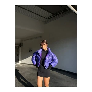 Trendyol Winter Jacket - Purple - Puffer