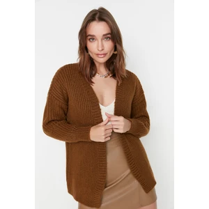 Trendyol Cardigan - Brown - Regular fit