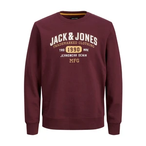 Jack&Jones Pánská mikina JJSTAMP Regular Fit 12211549 Port Royale L