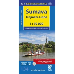 1: 70T(134)-Šumava-Trojmezí, Lipno (cyklomapa)