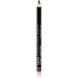 NYX Professional Makeup Slim Lip Pencil precízna ceruzka na oči odtieň 809 Mahogany 1 g