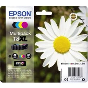 Sada náplní do tlačiarne Epson T1816 18XL C13T18164012, čierna, zelenomodrá, purpurová, žltá