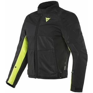 Dainese Sauris 2 D-Dry Negru/Negru/Galben fluorescent 48 Geacă textilă