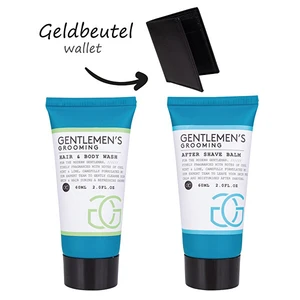 Accentra Dárková sada koupelové péče s peněženkou Gentlemen`s Grooming