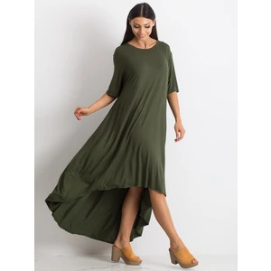 Khaki excessive dress