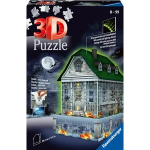 Ravensburger Puzzle Strašidelný dům Noční edice 216 dílků