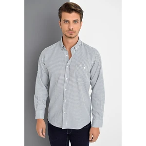 G670 DEWBERRY MEN's SHIRT-WHITE