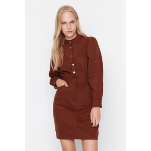 Trendyol Dress - Brown - Bodycon