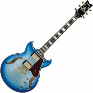 Ibanez AM93QM-JBB Jet Blue Burst